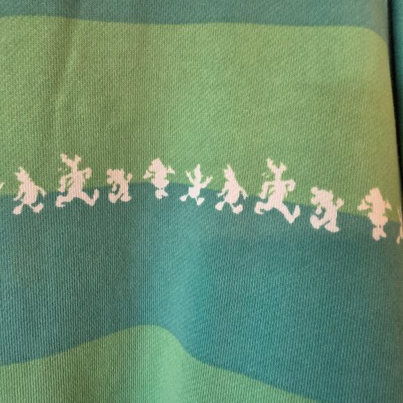 Disneyland Resort Striped Mickey & Friends Spirit Jersey Plus Size 2X Green - Picture 4 of 5